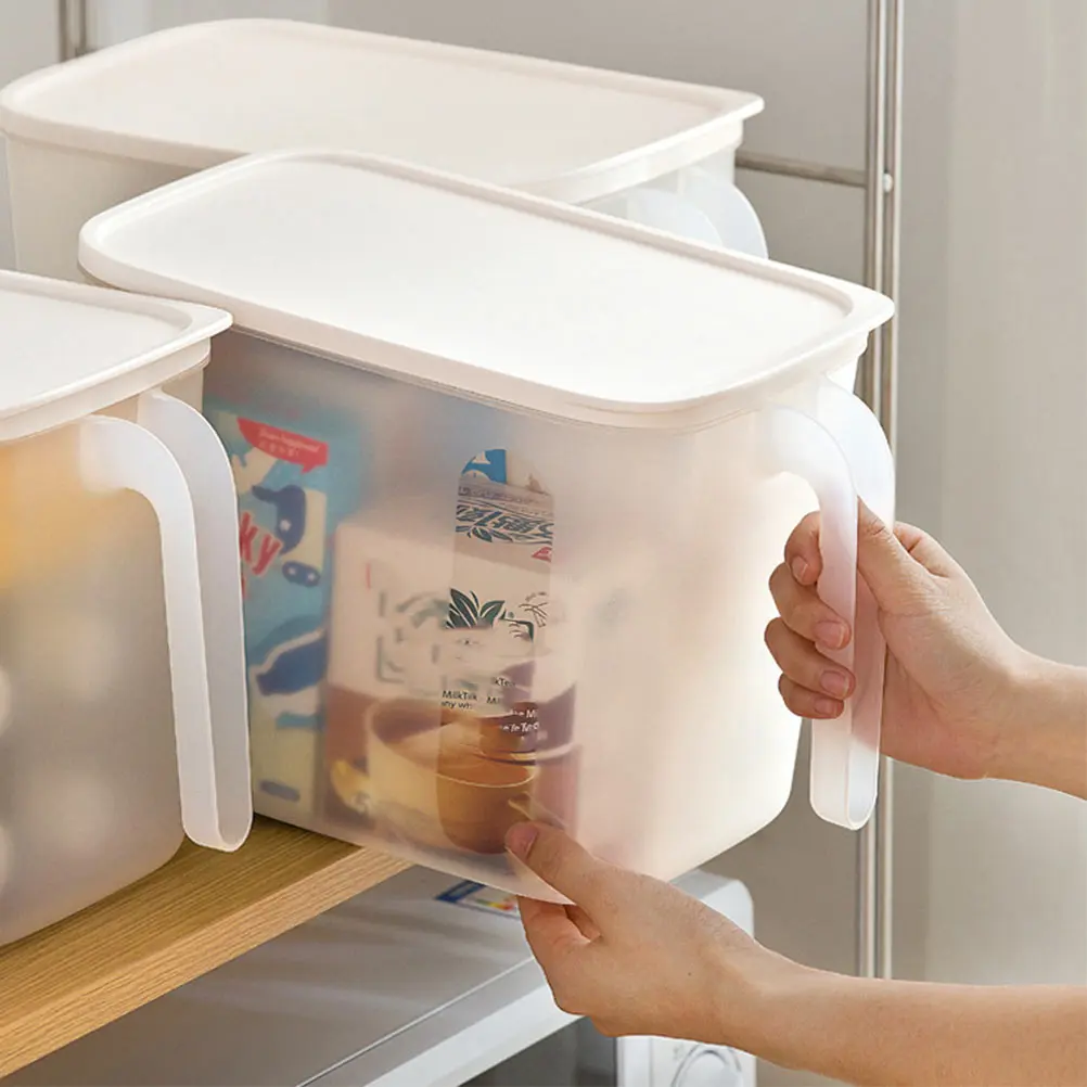 

1pc Sealing Storage Box Food Organization Container Kitchen Fresh Food Box For Snacks Ingredients Compact Household Storage Case