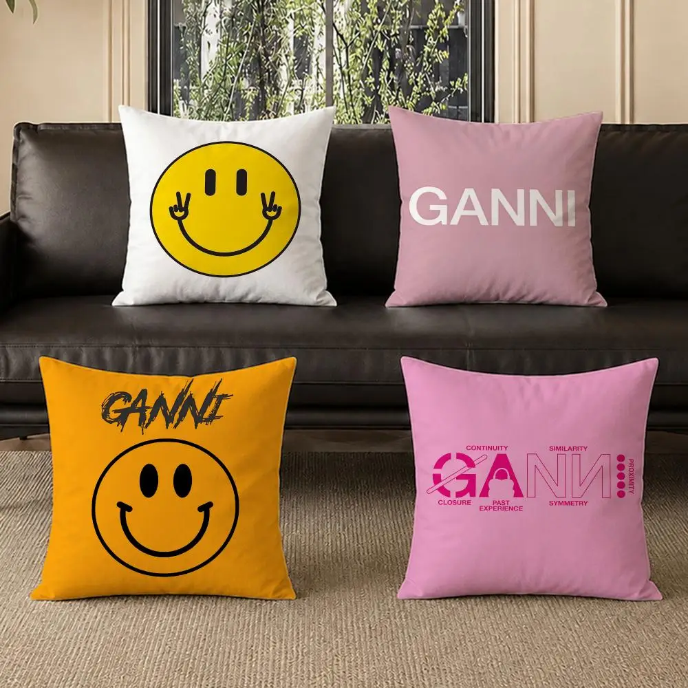 Brand GGannied Cushion Cover Washable Soft Thick Cushion Cover Decorative Pillowcase for Sofa Living Room Home