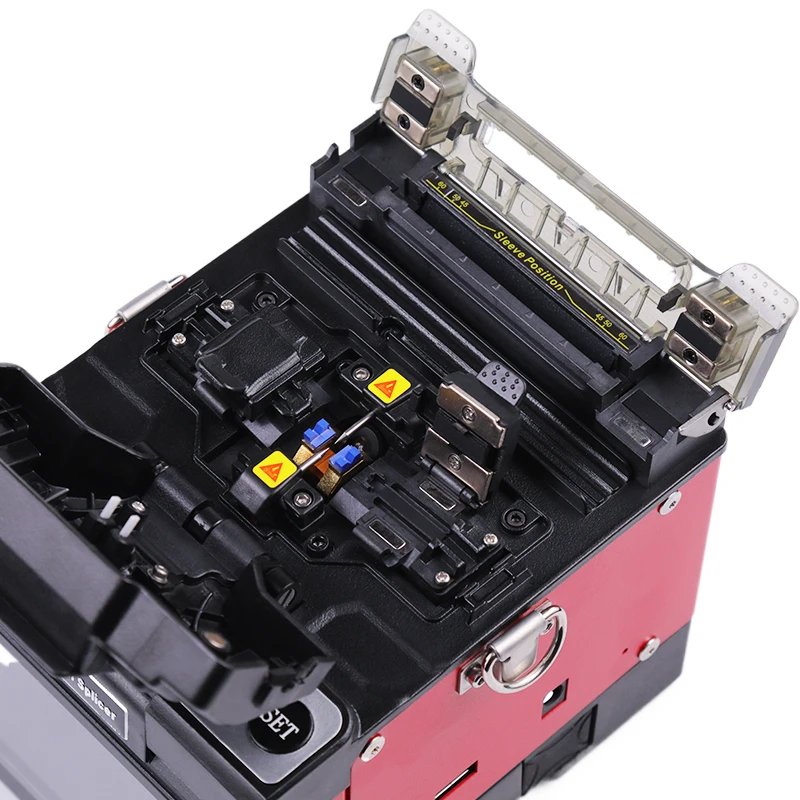 Multi-Languages Fiber Fusion Splicer Fiber Optic Welding Machine FTTH Four Motors Optical Fiber Cable Cutting