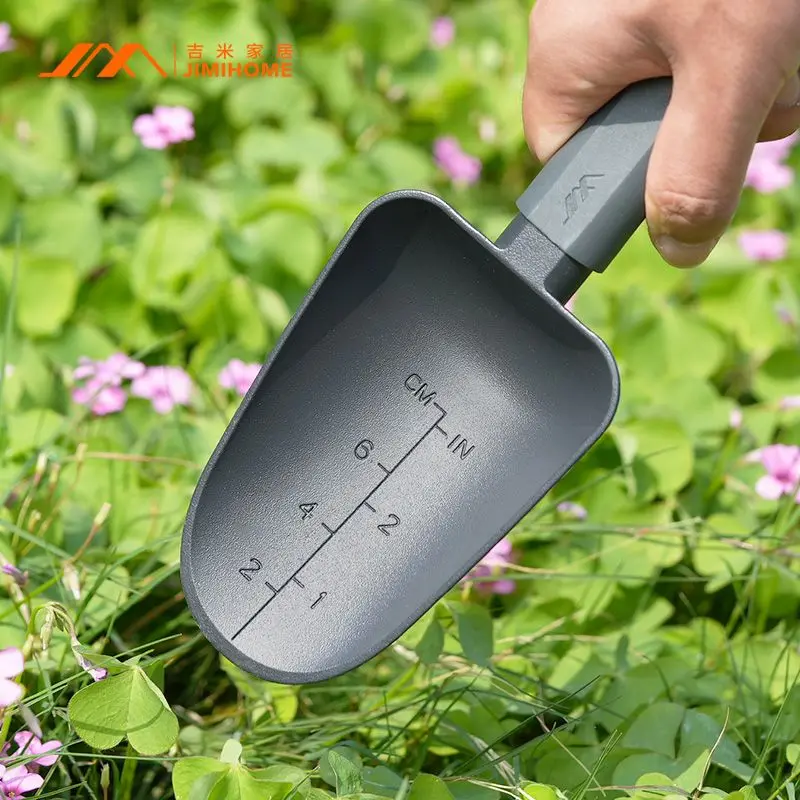 JIMIHOME Gardening Shovels and Rakes Bend-Proof Rust-Proof Garden Trowel Multi-Use Transplanter Dig Cultivate Plant Weed Tools