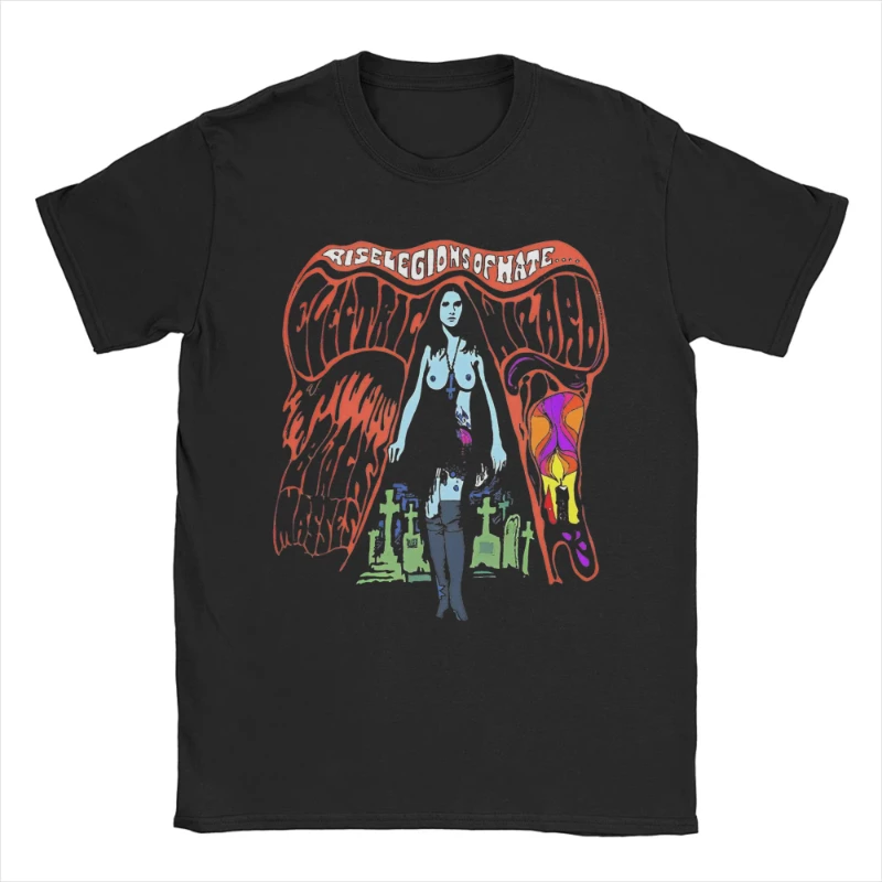 Electric Wizard - Dothrone Old School British Doom Stoner Metal T-shirt Cotton Clothing Round Neck Short Sleeve T-shirt