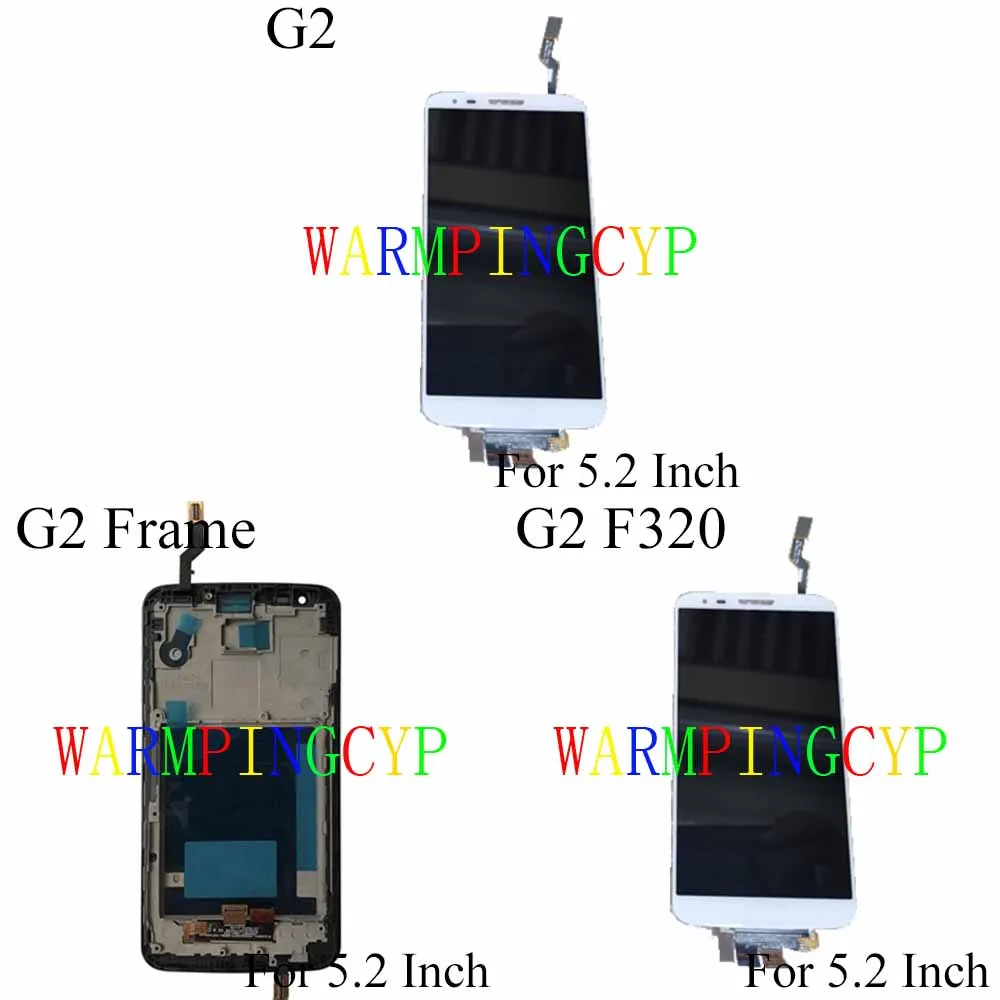 Assembly (Touch Screen+LCD) For LG G2 F320S G3 G4 G5 G6 D802 F320K F320L D855 D857 D858 F400 F460 H819 H815 H818 F500S H850 H858