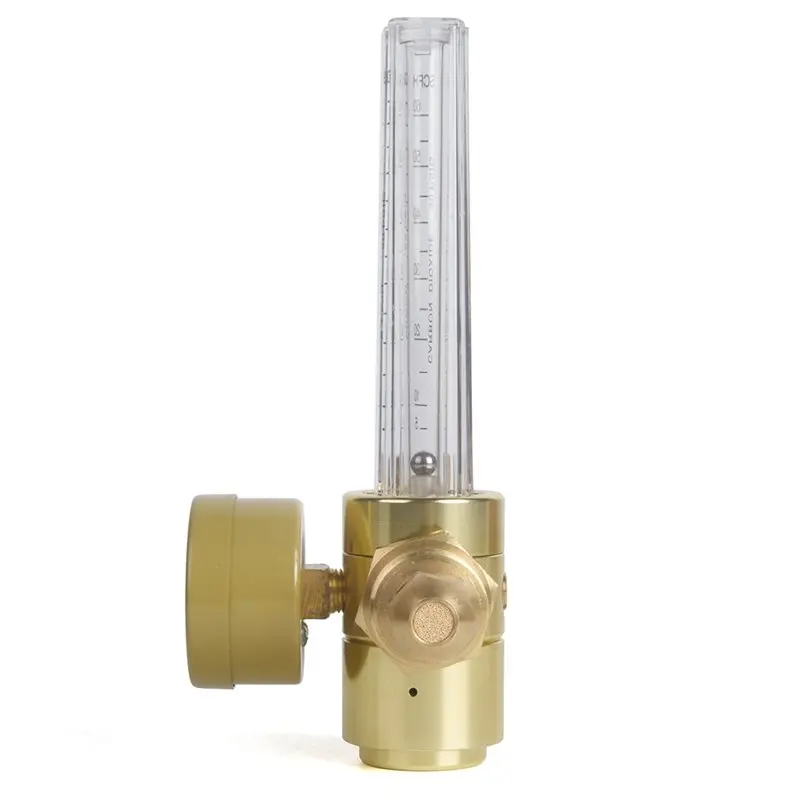 ABKO-All Brass Argon/CO2 Mig Tig Flow Meter Gas Regulator Gauge Welding Weld 0-60CFH CGA580 Inlet Product Features