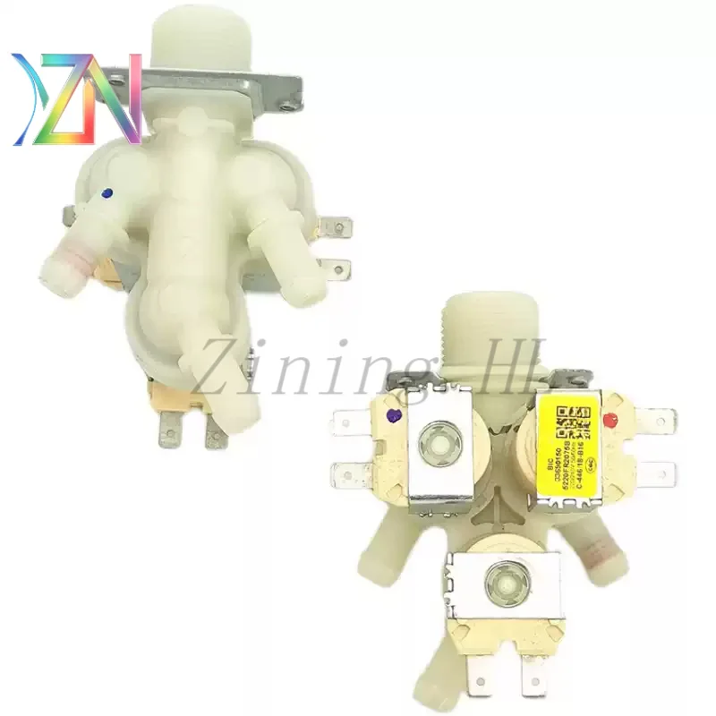 Suitable for Samsung, Midea, Little Swan, LG, Skyworth, TCL drum washing machine inlet valve solenoid valve one in three out