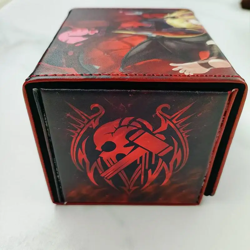 Yu-Gi-Oh! Boîte de rangement portable pour cartes Lacrima, The Crimson Tears, Anime, Collection de jeux périphériques, Cadeau de bricolage