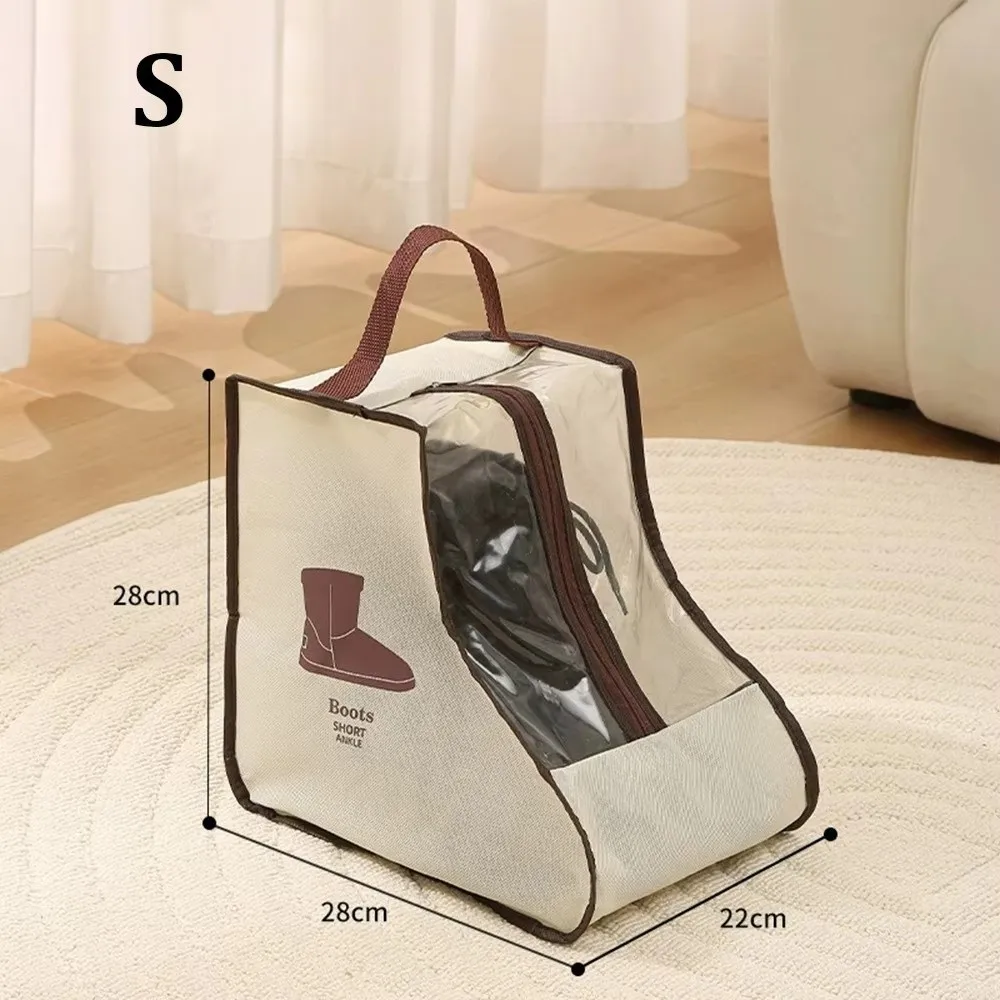 High Quality Waterproof Boots Storage Bag Moistureproof Foldable Tall Boots Storage Travel Storage Protector Bag Shoes Organizer view 4