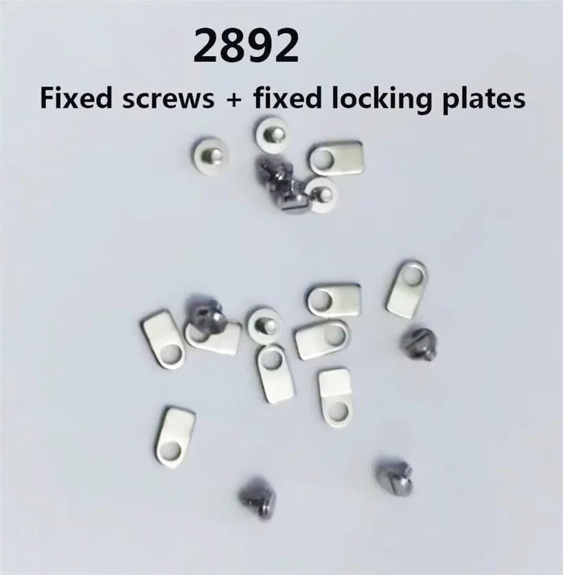 10 sets / Movement Screws Suitable For 2892 Movement Fixing Machine Lock Plate Fixing Machine Screws Watch Movement Accessories