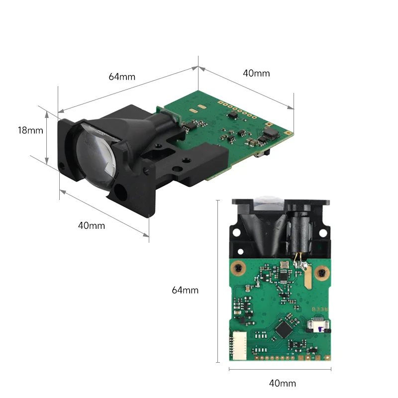 Meskernel 150m Laser Range Measurement Meter Surveying Instruments Infrared Sensor Module Laser Distance Module