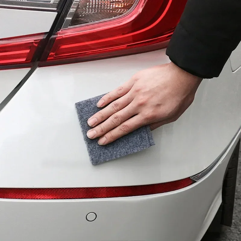 Car Scratches Nano Square Repair Cloth Nano Sparkle Cloth Multifunction Nano Magic Cloth Scratch Repair Tools Water Polishin