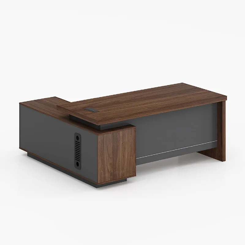 Office Furniture 2m Boss Desk Office Desk Computer Desk Manager Desk Board Legs Thickened Countertop Desk