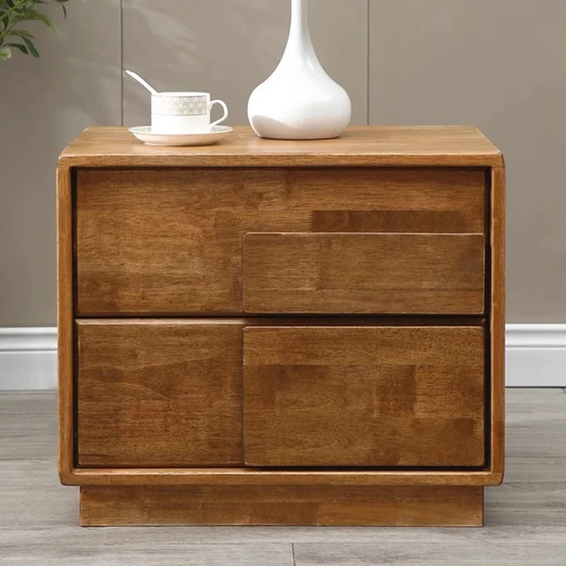 Storage Minimalist Nightstands Nordic Modern Drawer Italian Bedside Table Luxury Wood Mesitaa De Noche Bedroom Furniture