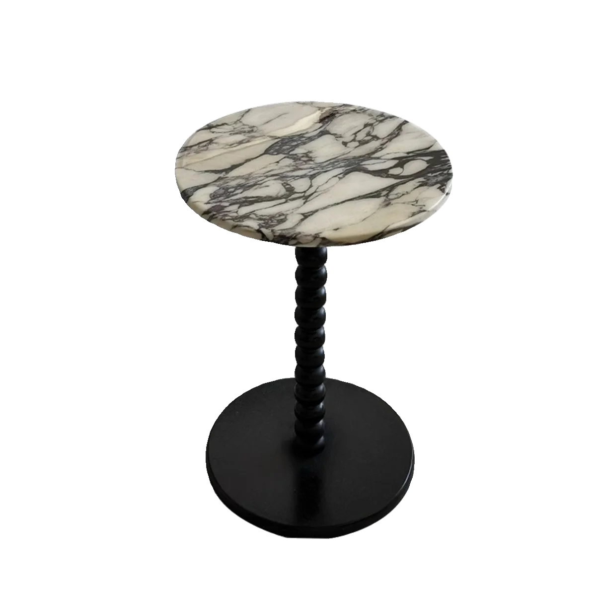 Marble Coffee Table Creative Design Home Decoration French Retro Style Side Table Hotel Reception Small Table Size 40x40x50cm