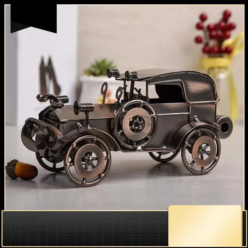 

Handcrafted Metal Vehicle Model Handcrafted Collections Collectible Vehicle For Bar Or Home Decor Decoration Great Gift-N37R