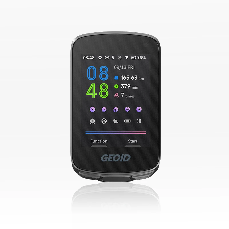 AliExpress GEOID CC700 Bike Computer 2.8-inch Color Screen Route Navigation Bike Speedometer WIFI ANT+ GPS IPX7 Waterproof Cycling Odometer