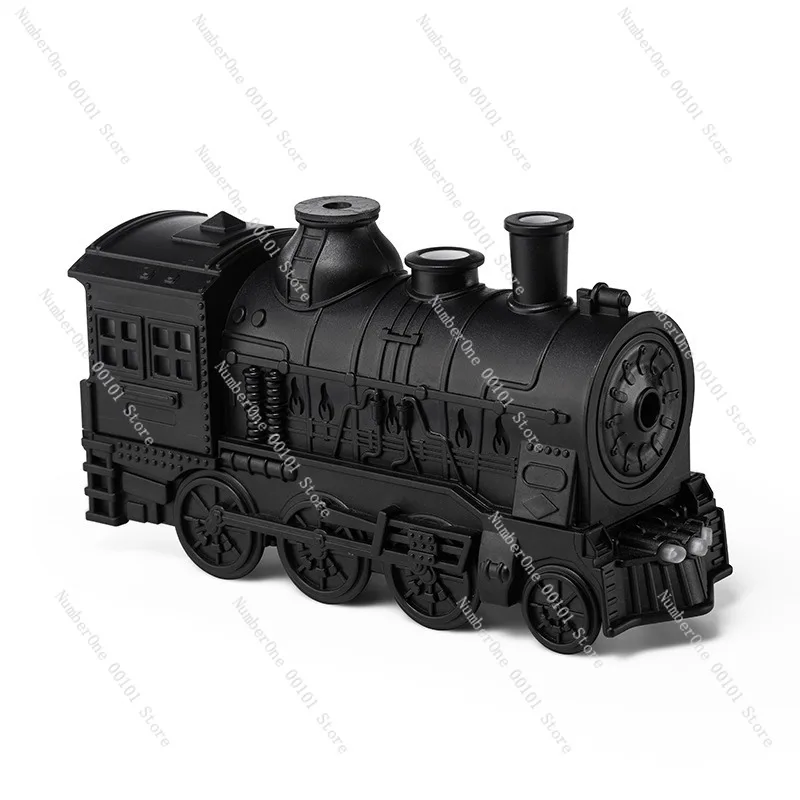 

Smoke Ring Train Diffuser, Desktop Humidifier, Double Spray, Retro Aroma Machine, Large Mist, Decorative Gift