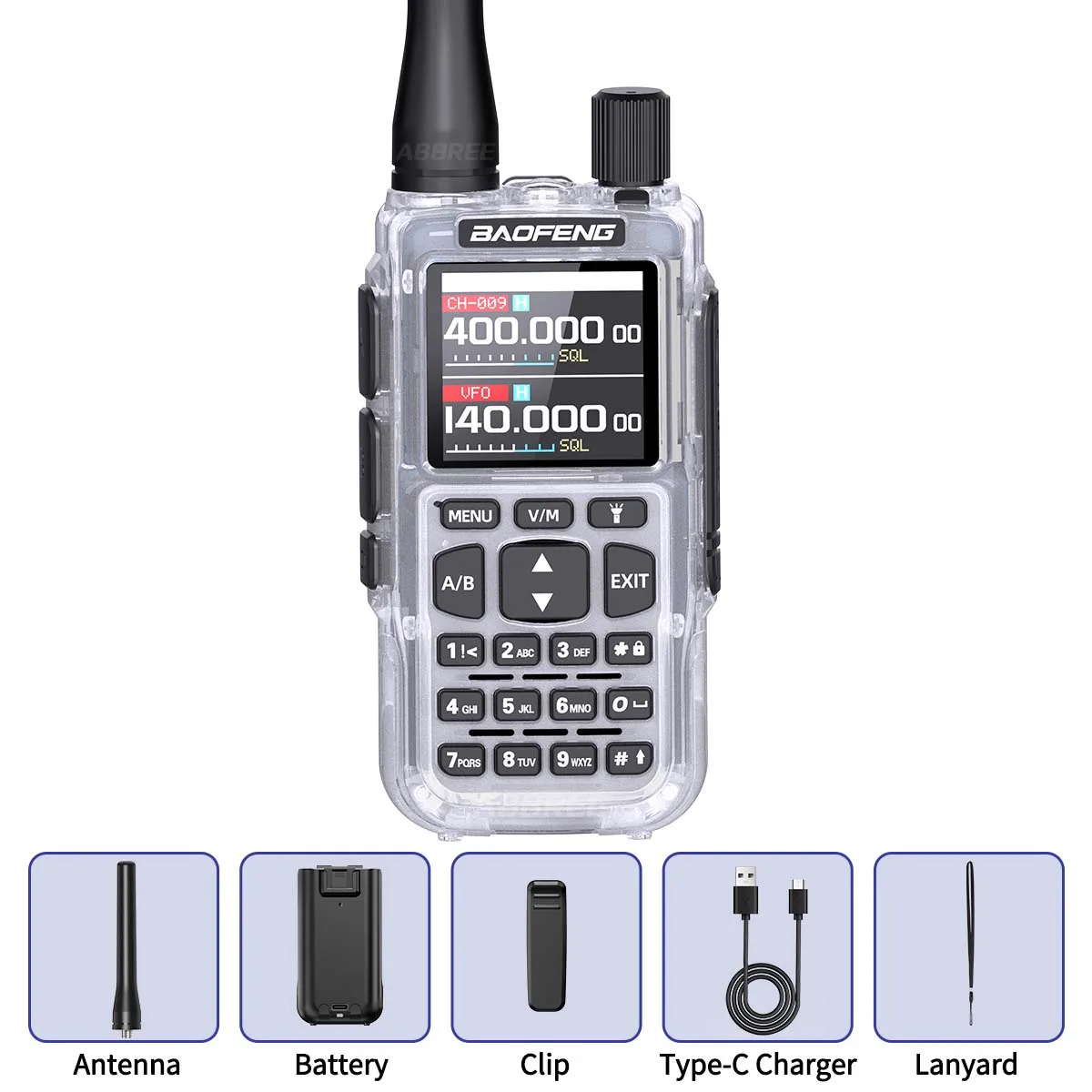 BAOFENG UV-5R Mini Walkie Talkie Multi Band Bluetooth Programmering Draadloze Kopieerfrequentie 999CH AM FM Lange afstand Tweerichtingsradio