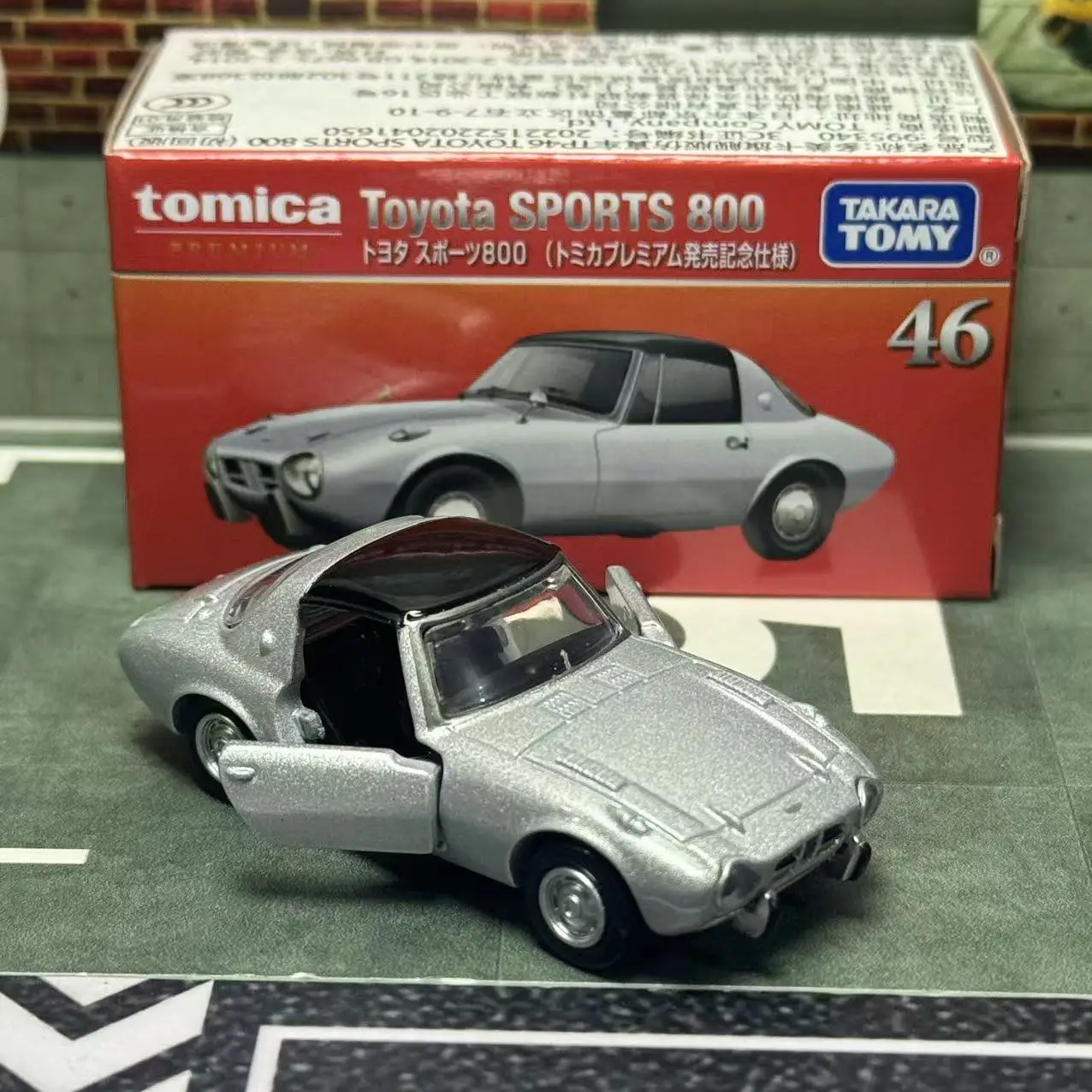 Takara Tomy Tomica Premium 46 Toyota Sport 800 Mini Diecast Alloy