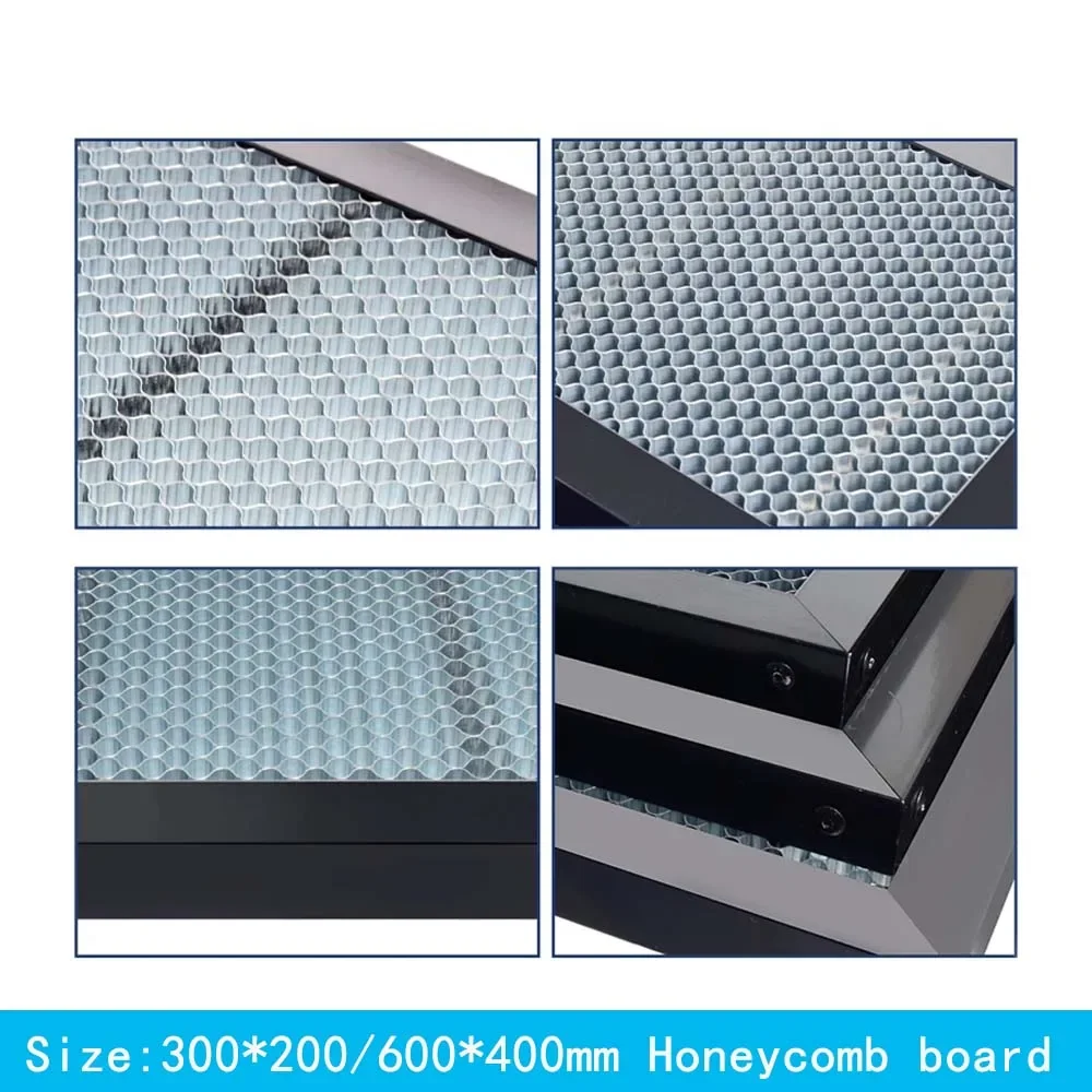 Imagem -04 - Gravador a Laser Honeycomb Mesa de Trabalho Clean Cutting Table Proteger Painel de Aço Plataforma Board 300x200 mm 400x600 mm