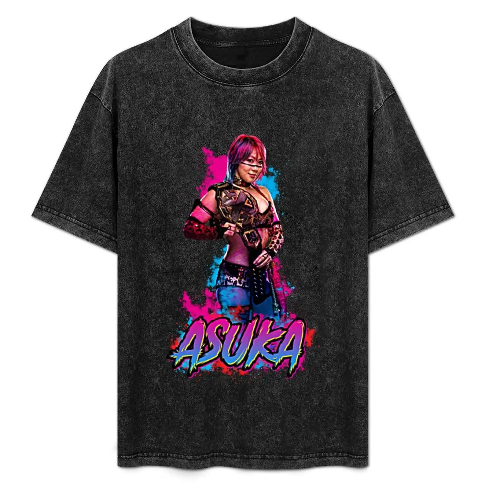 

Asuka Asian Wrestler T-Shirt plus sizes valentines clothes rapper graphic tees blacks mens graphic t-shirts