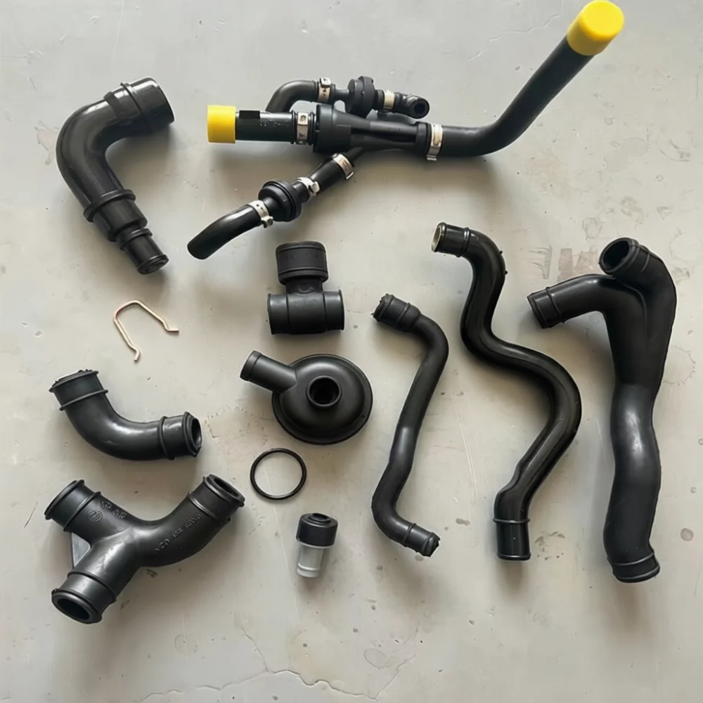 Ventilation Breather Pipe System For VW 1.8T Bora For Audi B5 Golf MK4 MK5 Crankcase Oil Hose Set Engine Parts Assembly view 5