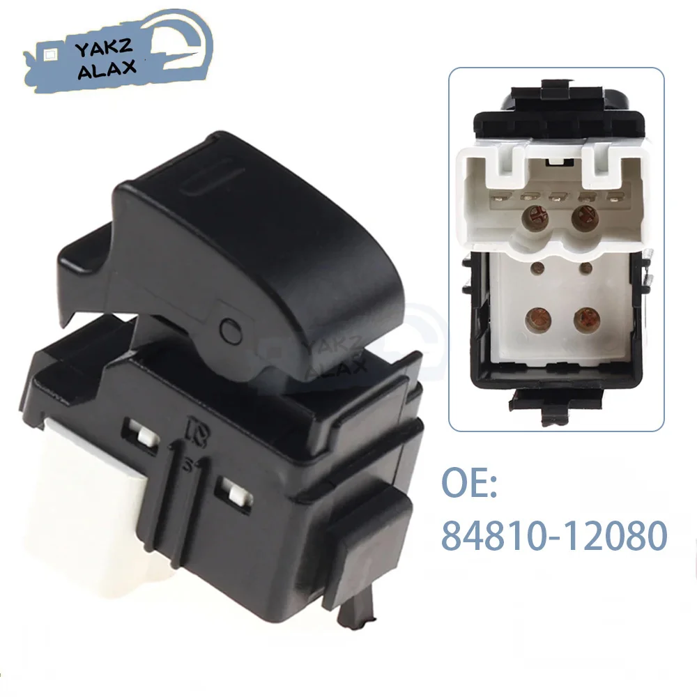 Passenger Side Electric Window Control Switch for Toyota Camry Corolla RAV4 Matrix Scion Prius 84810-12080 Car Accessories