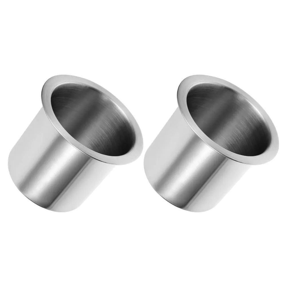 

2 pcs Car Cup Holder Stainless Steel Beverage Can Holder Sofa Accessories Armrest Insert Multifunctional Suitable Cars Marine