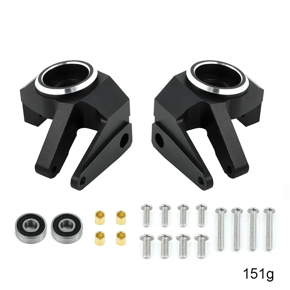 

Приводной вал SCX6, колеса CNC 2.9'' с бедлоками и кольцами, алюминиевые/латунные поворотные кулаки/ступицы CNC для автомобиля Axial SCX6, 2 шт./компл.