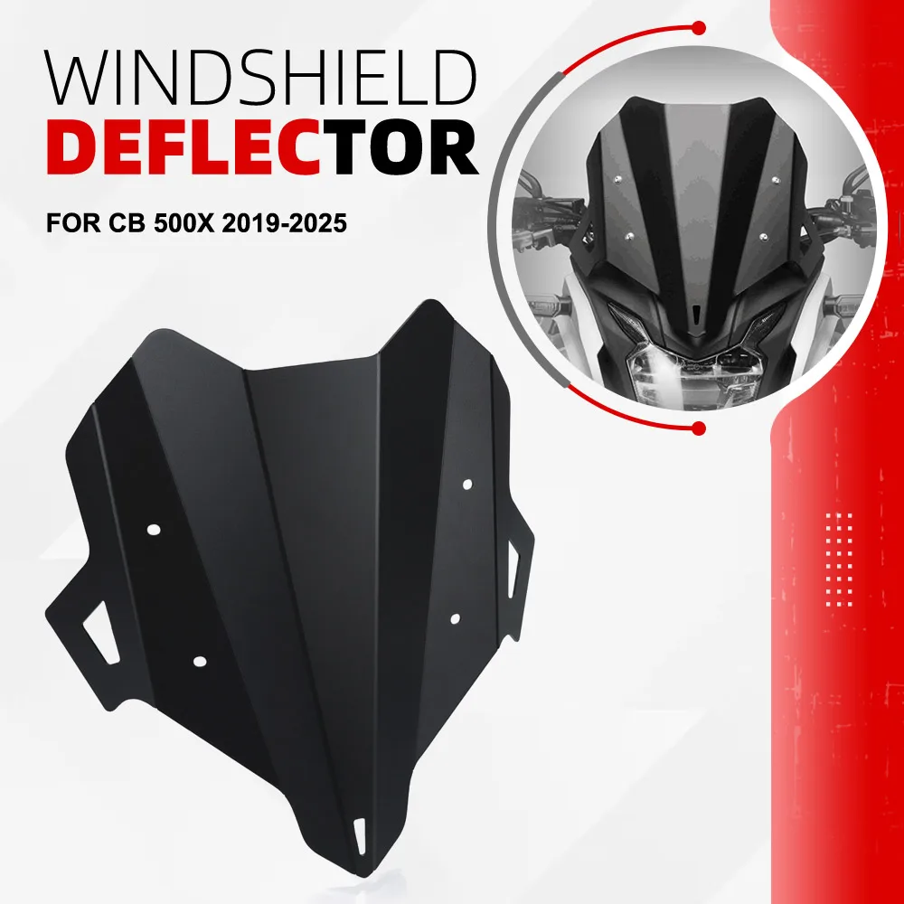 

Ветровое стекло CB500X для Honda CB 500X 2019-2025: Аксессуары для мотоциклов, ветрозащитный дефлектор