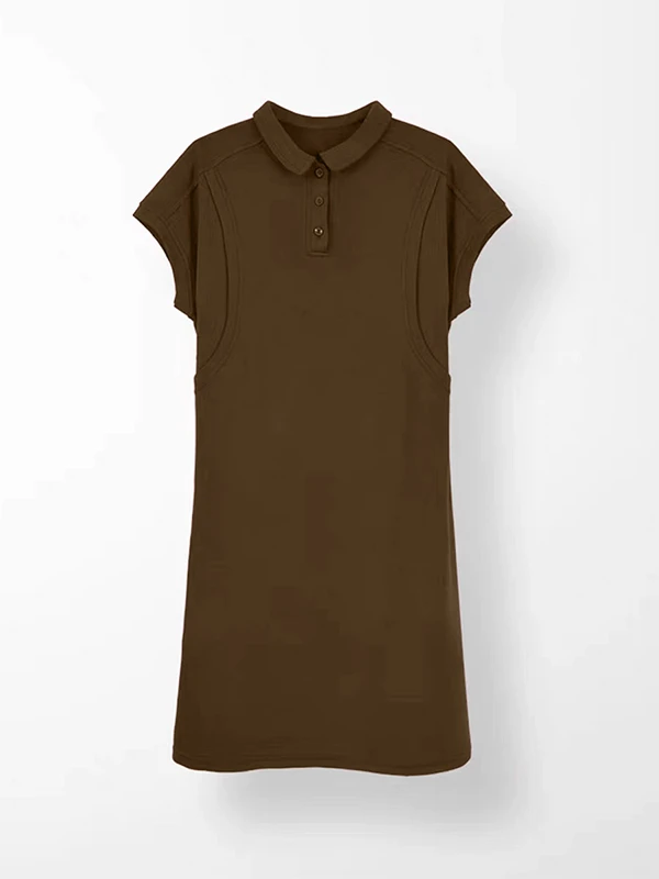 T-shirt décontracté en coton à col rond pour femme, coupe ample, style estival, tendance, jeune, mi-long