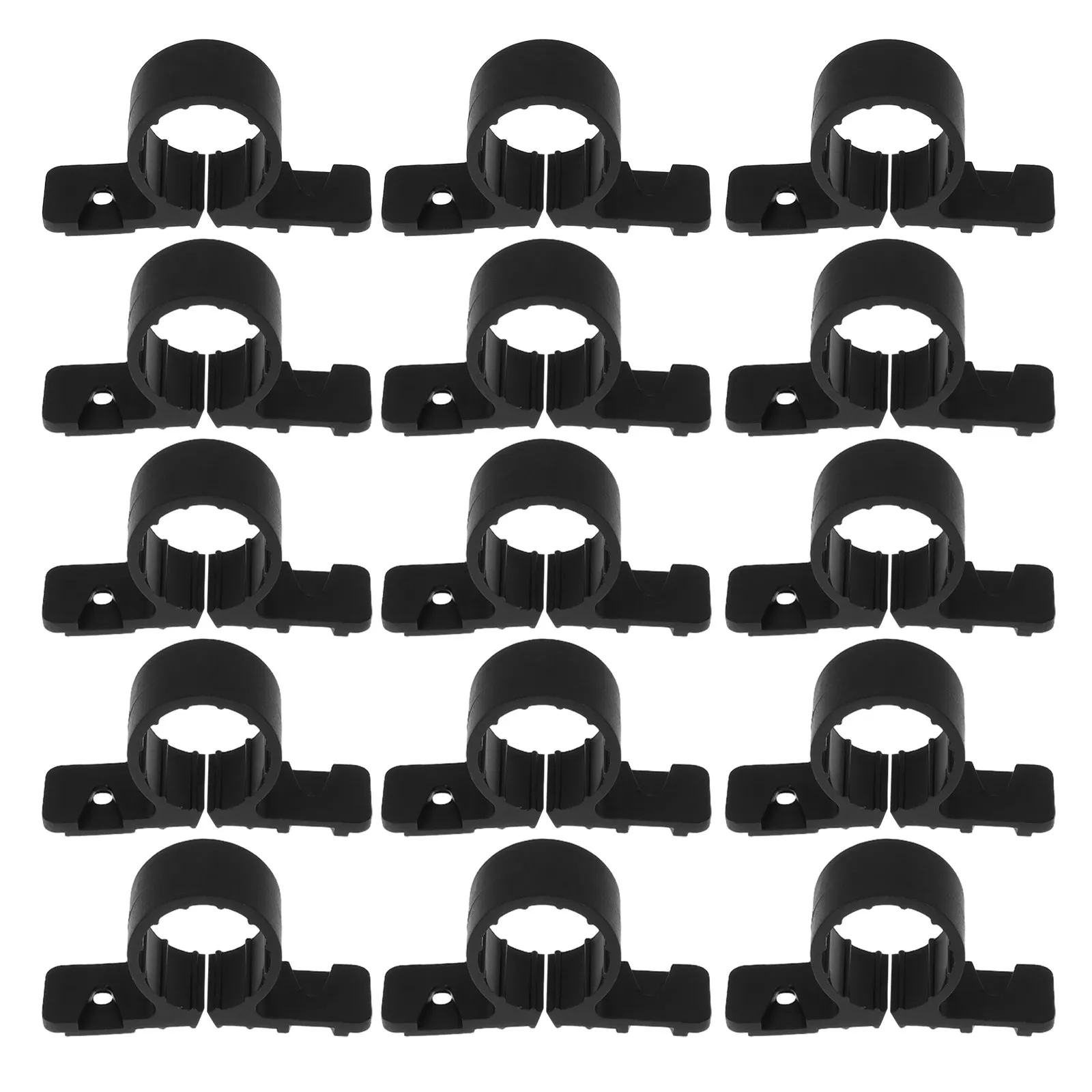50Pcs Heavy Duty Plastic Pipe Clips Wall Ceiling Mount Support Brackets Pex Tubing Suspension Clamp Heavy Duty Pex Tube Clips - view 2