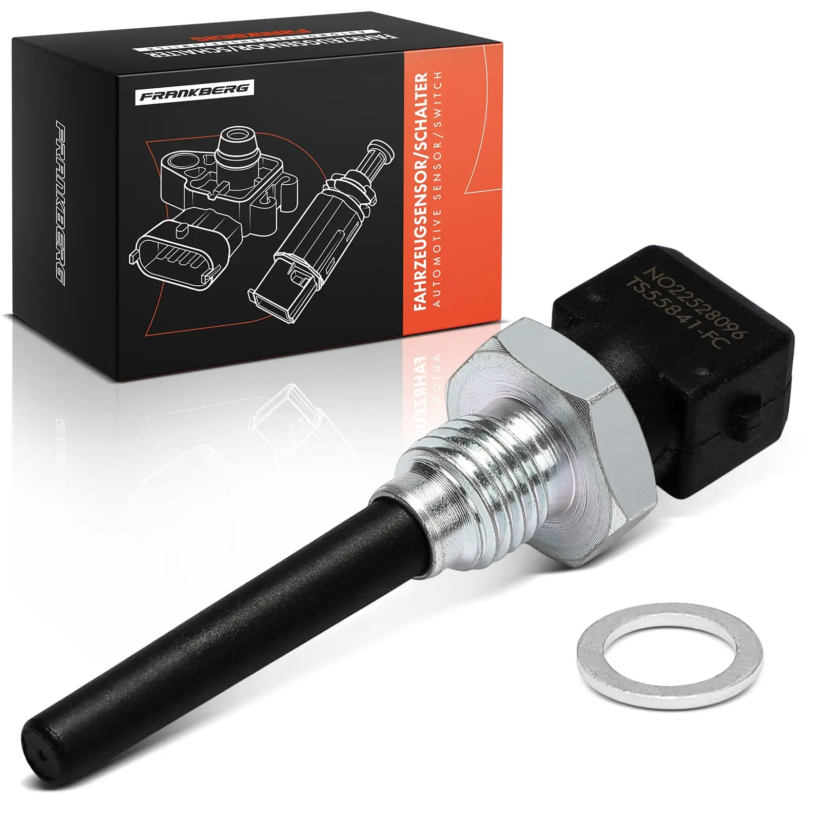 Frankberg 1x capteur de température pour VW Passat Audi 100 A4 BMW E36 Fiat Punto Lancia 5 S5841 13621718736 13621725323 13621725324