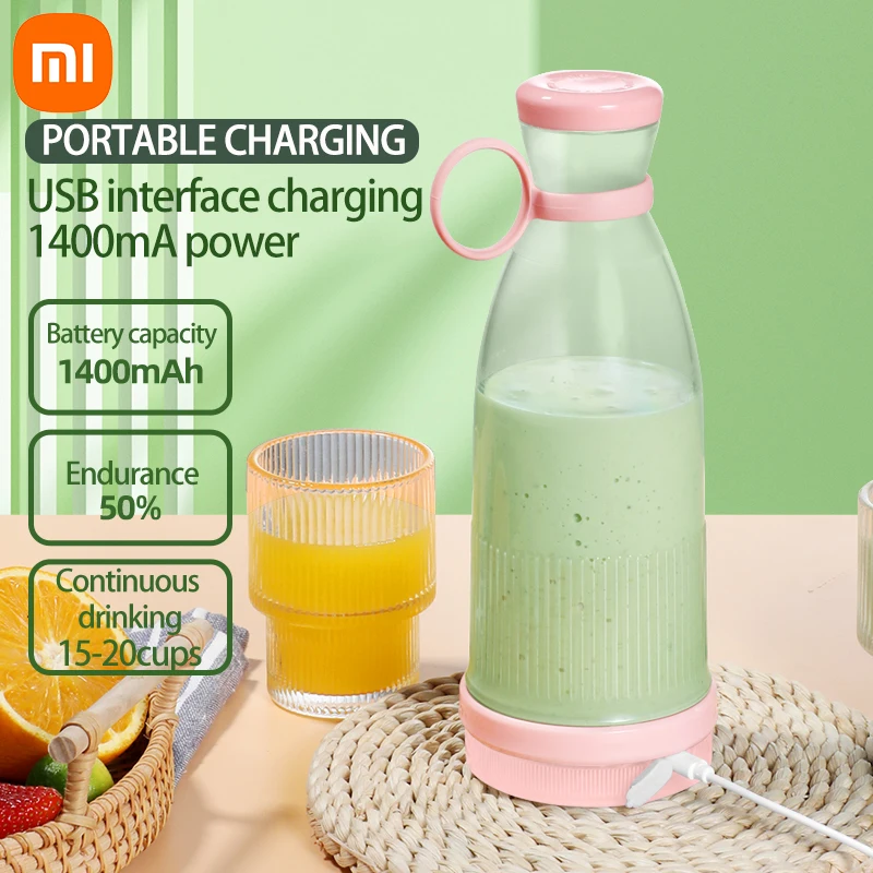 

XIAOMI Juice Maker Machine Smoothie Blender Portable Electric Juicer Blender Fruit Mixers Extractors Multifunction Appliances