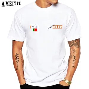 New Summer Men Sleeve Short 2023 Miguel Oliveira 88 Rider T-Shirt Moto Sport Boy Casual Tees Motorcycle Equation White Tops 8 Main Sales Miguel Oliveira - №2