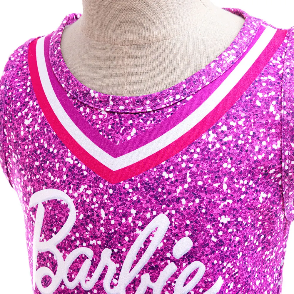 Bambini ragazze signore Cheerleader Costume Babie gonne a pieghe Cheer Uniform Outfit regali Pullover Top Shirt Lei