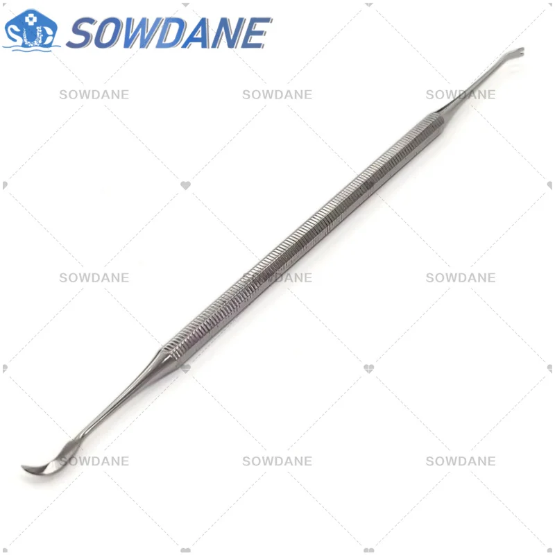 Dental Orthodontic Ligature Director with Scaler Dental Tooth Cleaning Tool Stainless Steel Dental Instrument