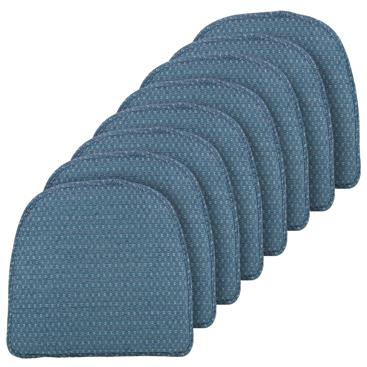 Non Slip Wedge Chair Cushion Soft Gripper Seat Pad for Kitchen Dining Office 8 Pack, Customized