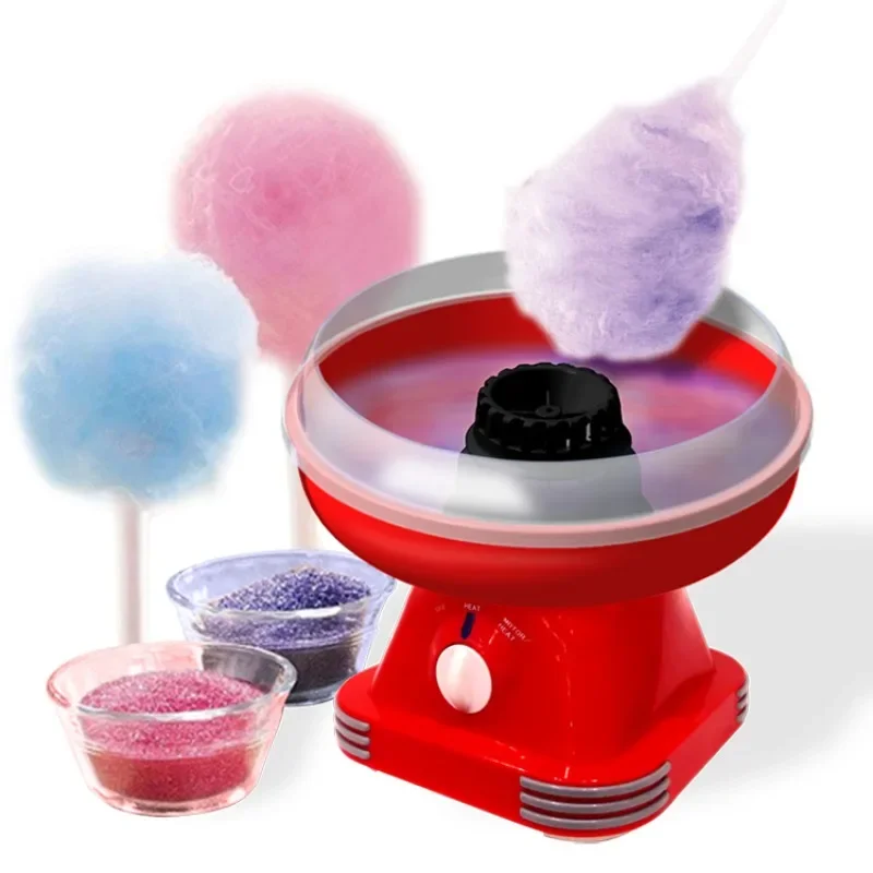 

Home Kitchen Electric Cotton Candy Maker Portable Mini Party DIY Cotton Candy Maker