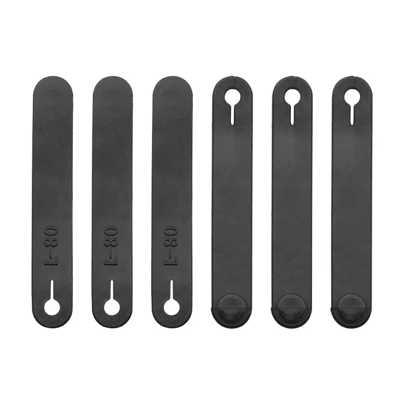 6PC Motorcycle Rubber Wire Tie Universal Motorbike Rubber Frame Securing Cable Wiring Harness for Bmw R 1250 Gs Adventure Hornet