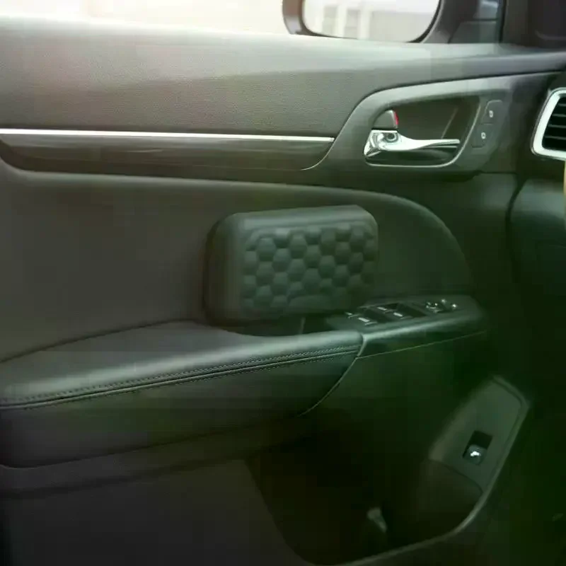 Universal Memory Foam Car Armrest Pad for Elbow Support Compatible with Office and Gaming Mouse and Keyboard