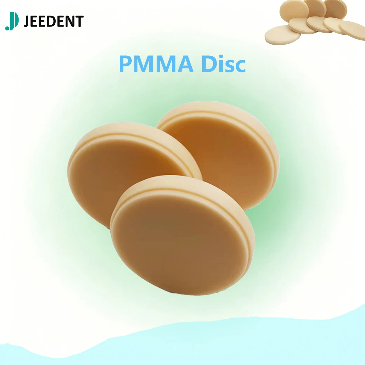 

JEEDENT Dental PMMA Blocks Dental Lab Milling Discs For Make Temporary Bridge Restorations Resin Block for CAD/CAM