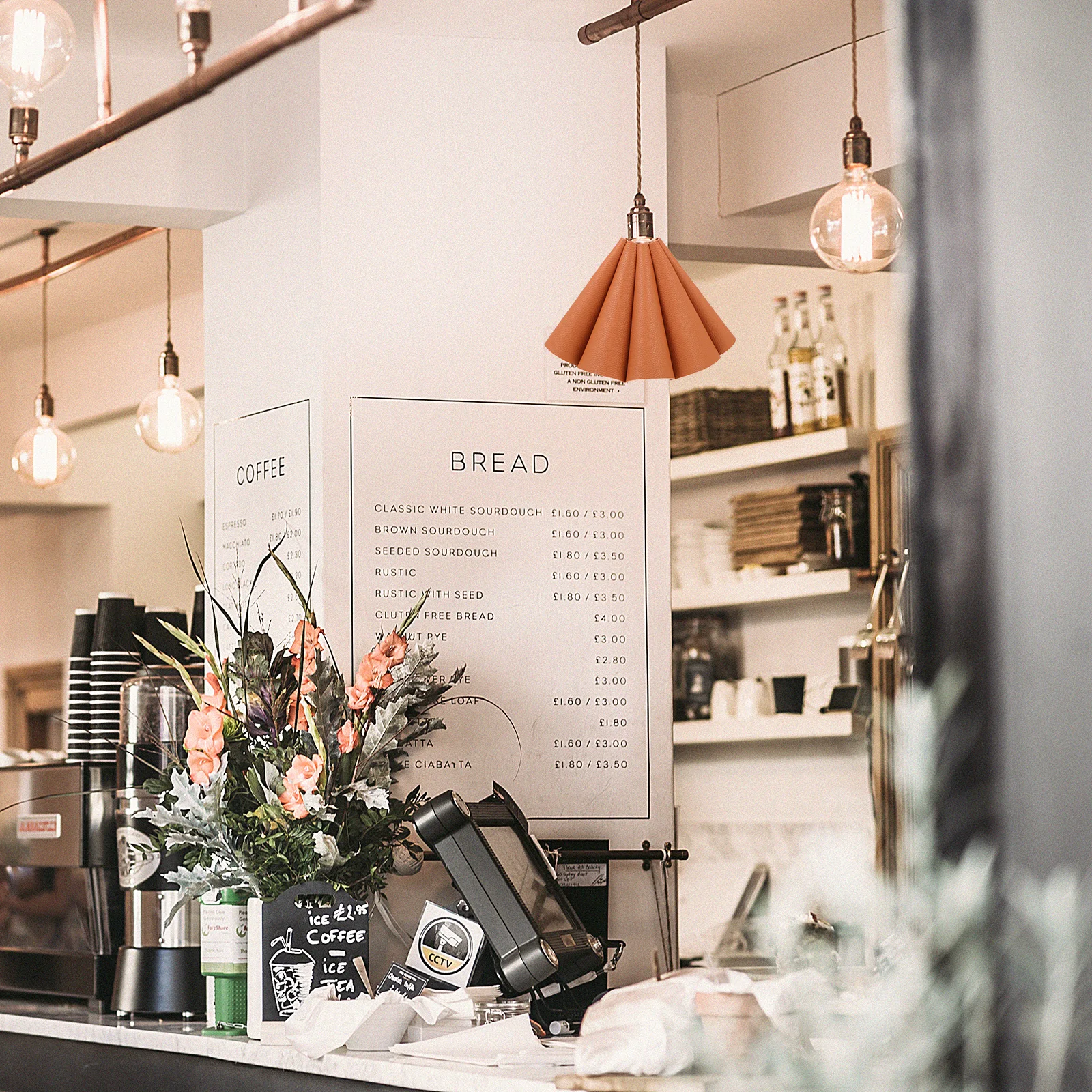 

Dustproof Lampshade Colorful Adornment Shades Decor Accessory Cover DIY Ornament Indoor Use Retro