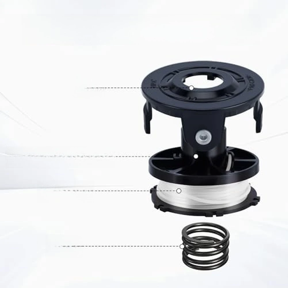 Lawn Mower Accessories Grass Trimmer Spools For Lawn Trimming Ready To Use Electroplated Springs High Elasticity For DUR181