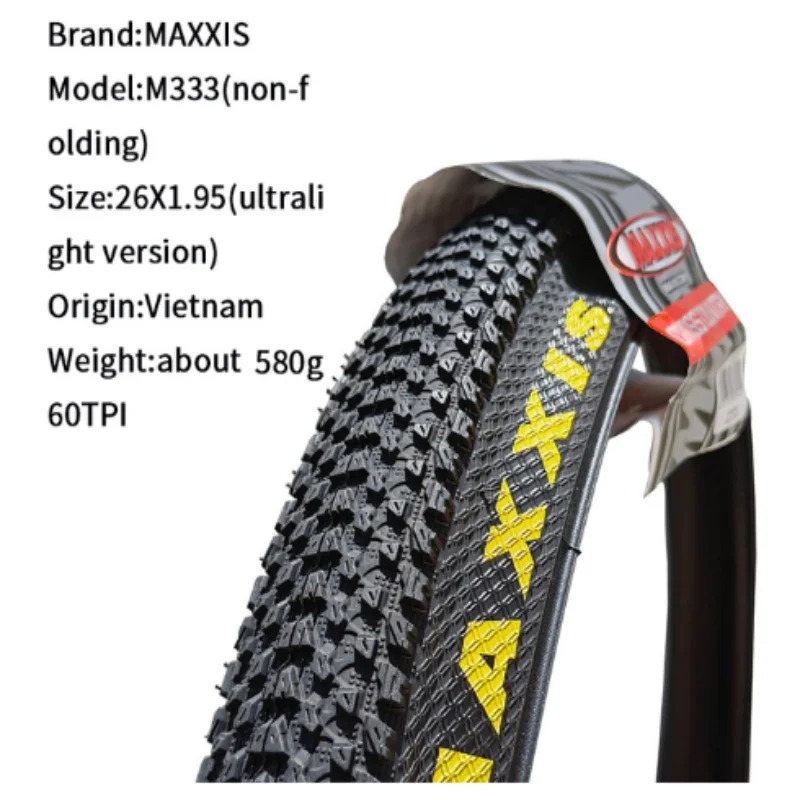 MAXXIS PACE WIRE BEAD BICYCLE TIRE MOUNTAIN BIKE 26 27.5 29 1.95