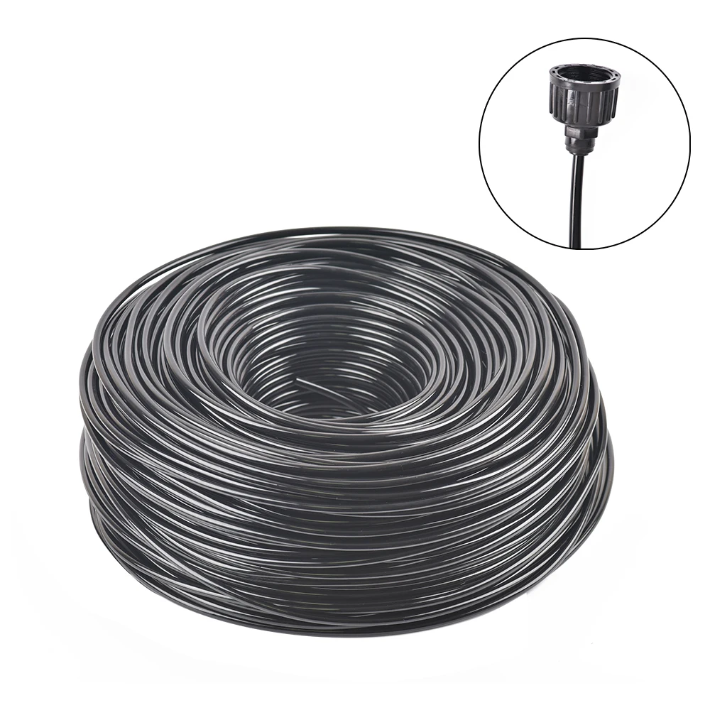 10-50m Watering Hose 4/7 mm Garden Drip Pipe PVC Hose Irrigation System Watering Systems for Greenhouses