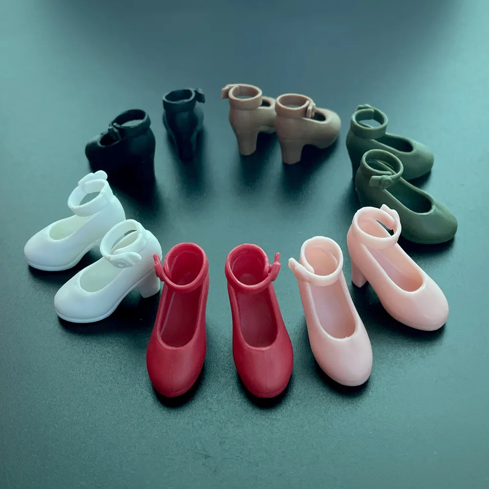 

1 | 6 игрушечных кукол Blythe, туфли на высоком каблуке Liccast, обувь для супермоделей Momoko, детская обувь, обувь для кукол.