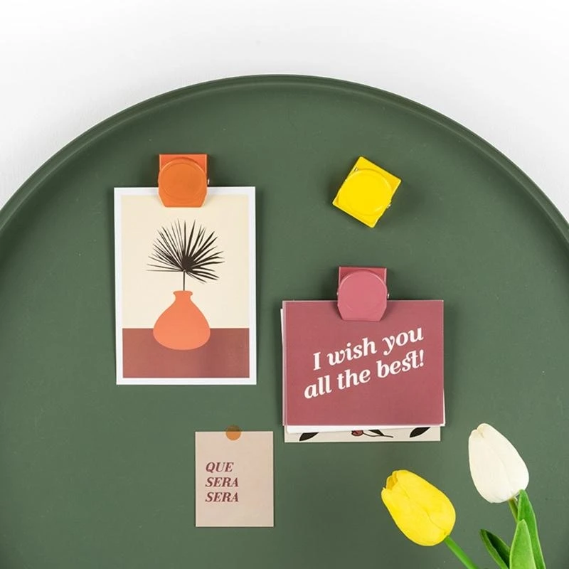 Colorful Metal Clips for Ideal for Classroom Whiteboard Home Refrigerat