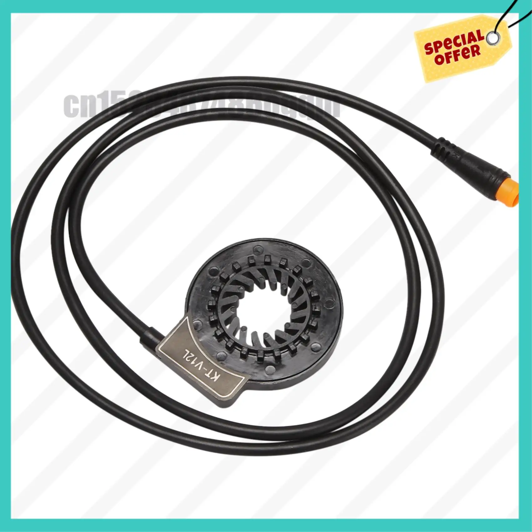 -ABJZ Electric Bikes PAS Sensor E-Bike Waterproof Conversion Kit Parts E-Bike Pas System Assistant Sensor KT-V12L