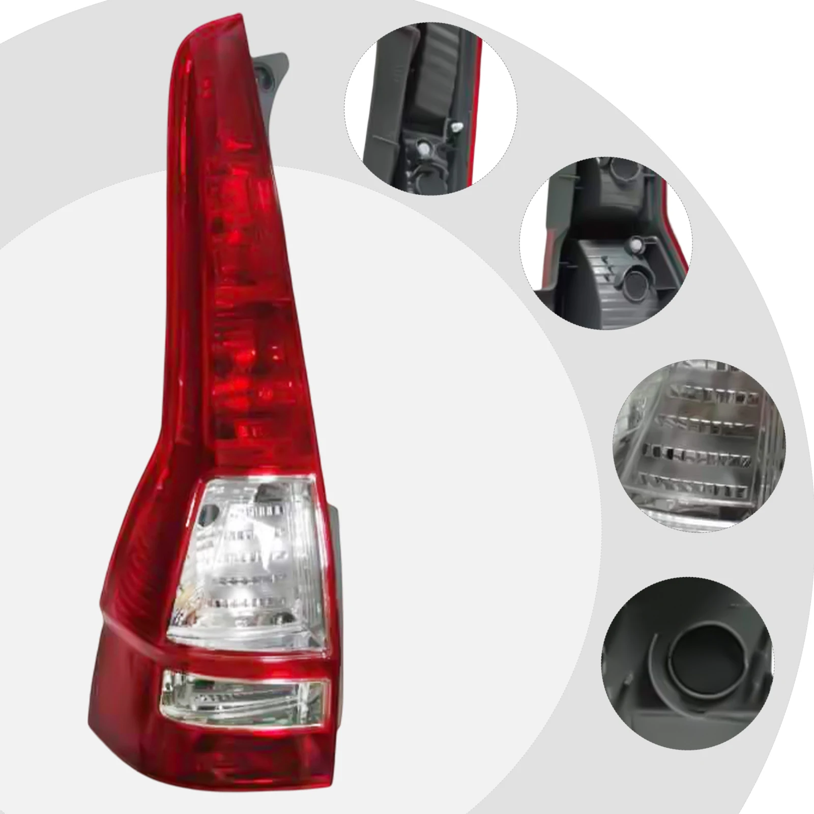 

Left Driver Side for Honda CR-V CRV 2007 2008 2009 2010 2011 2.4L Tail Light Taillamp 33551SWAA02 HO2800173