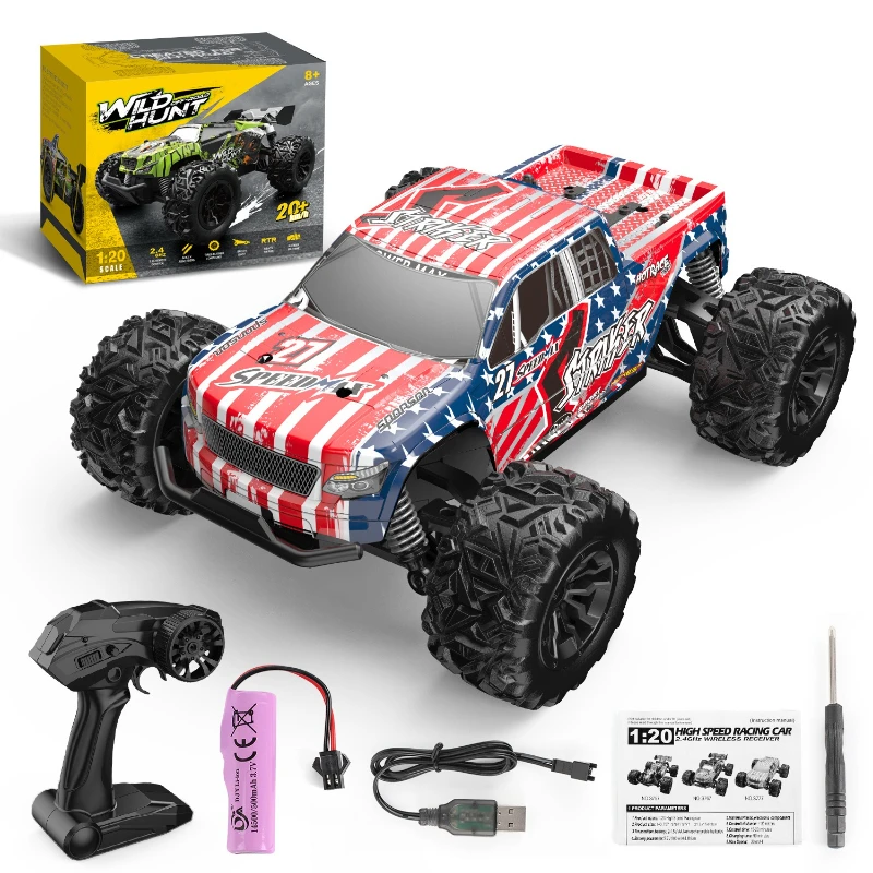 

Power Motor 2.4G RC Drift Car Truck Independent Shock Absorber Anti-Crash off-road vehicle Children Birthday Toy Gift