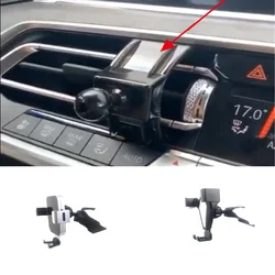 1Lot ABS Material For 2019-2022 BMW X5 G05 X6 G06 X7 G07 Special Car Phone Holder Rack Stand Weight Linkage Structure